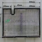 Защитная решетка радиатора от камней, грязи и пуха) Skoda Octavia A5 FL